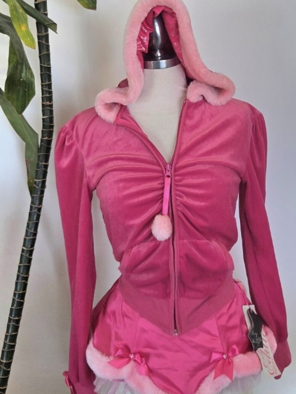 Victoria's Secret VTG Sexy Little Things Santa Baby Jacket & Tutu Skirt NWT Y2K - Picture 11 of 14
